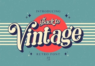 Embrace Vintage Fonts: Design with Retro Typography