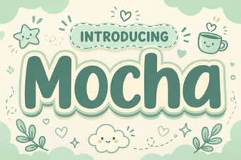Crafting with the Distinctive Motcha Font