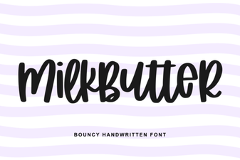 Milkbutter Font for Modern Design Projects